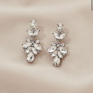 Olive + Piper Marbella Earrings, Silver, Never Been Worn